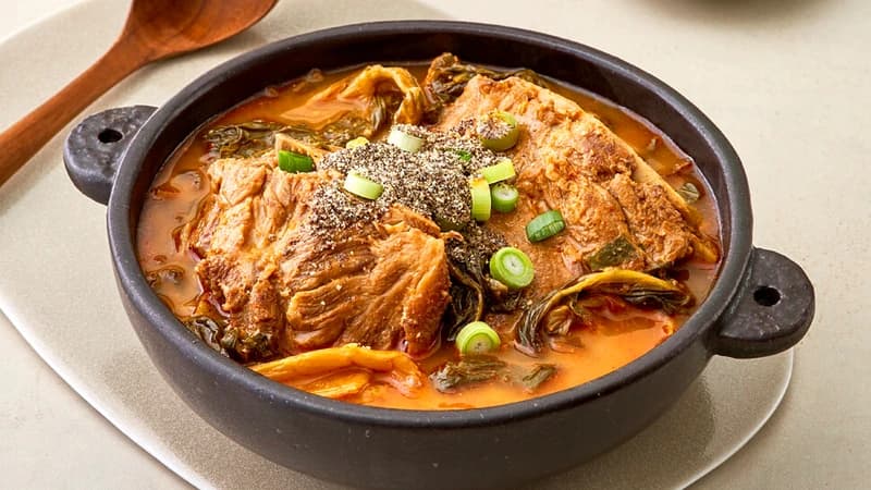 감자탕 재료 준비 사진