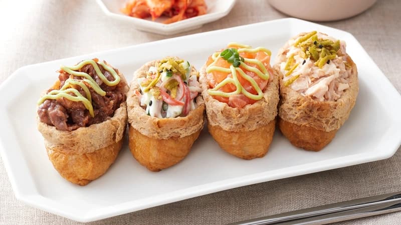 유부초밥 재료 준비 사진