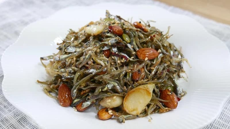 멸치볶음 재료 준비 사진