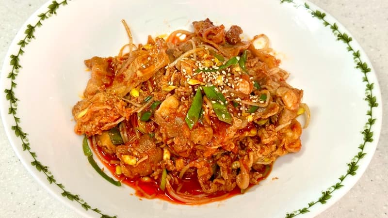 콩불 사진