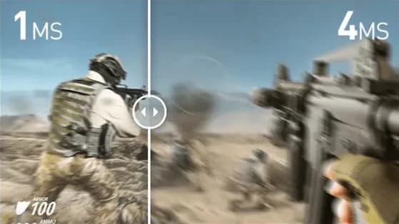 Monitor Response Time Comparison